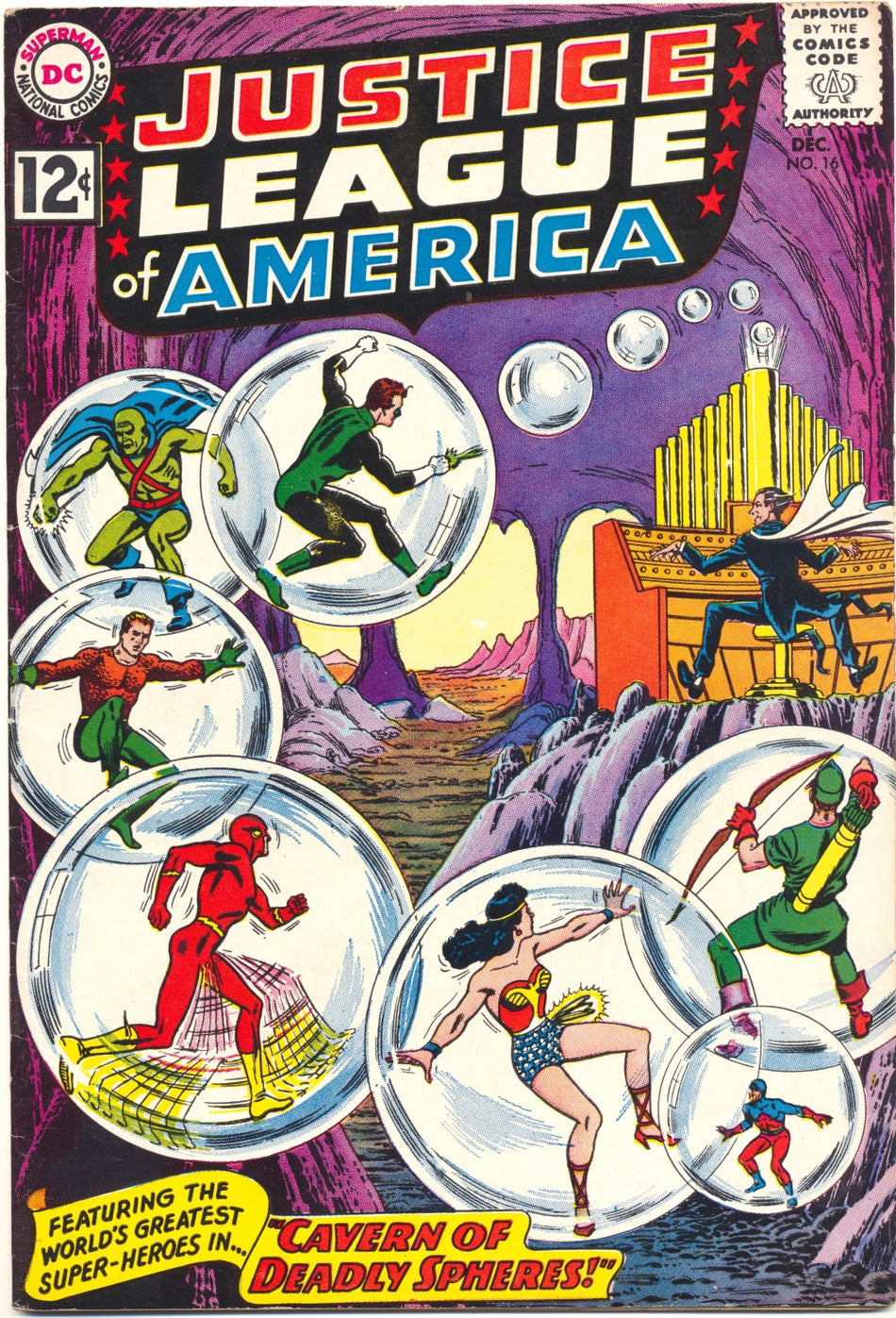 JUSTICE LEAGUE OF AMERICA 16 FN (6.0)