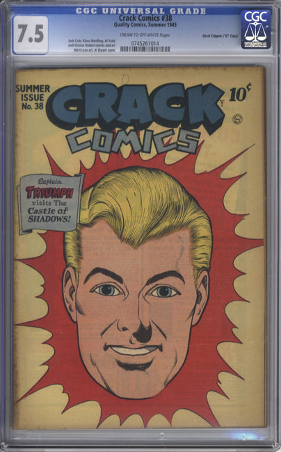CRACK COMICS 038 - CGC 7.5