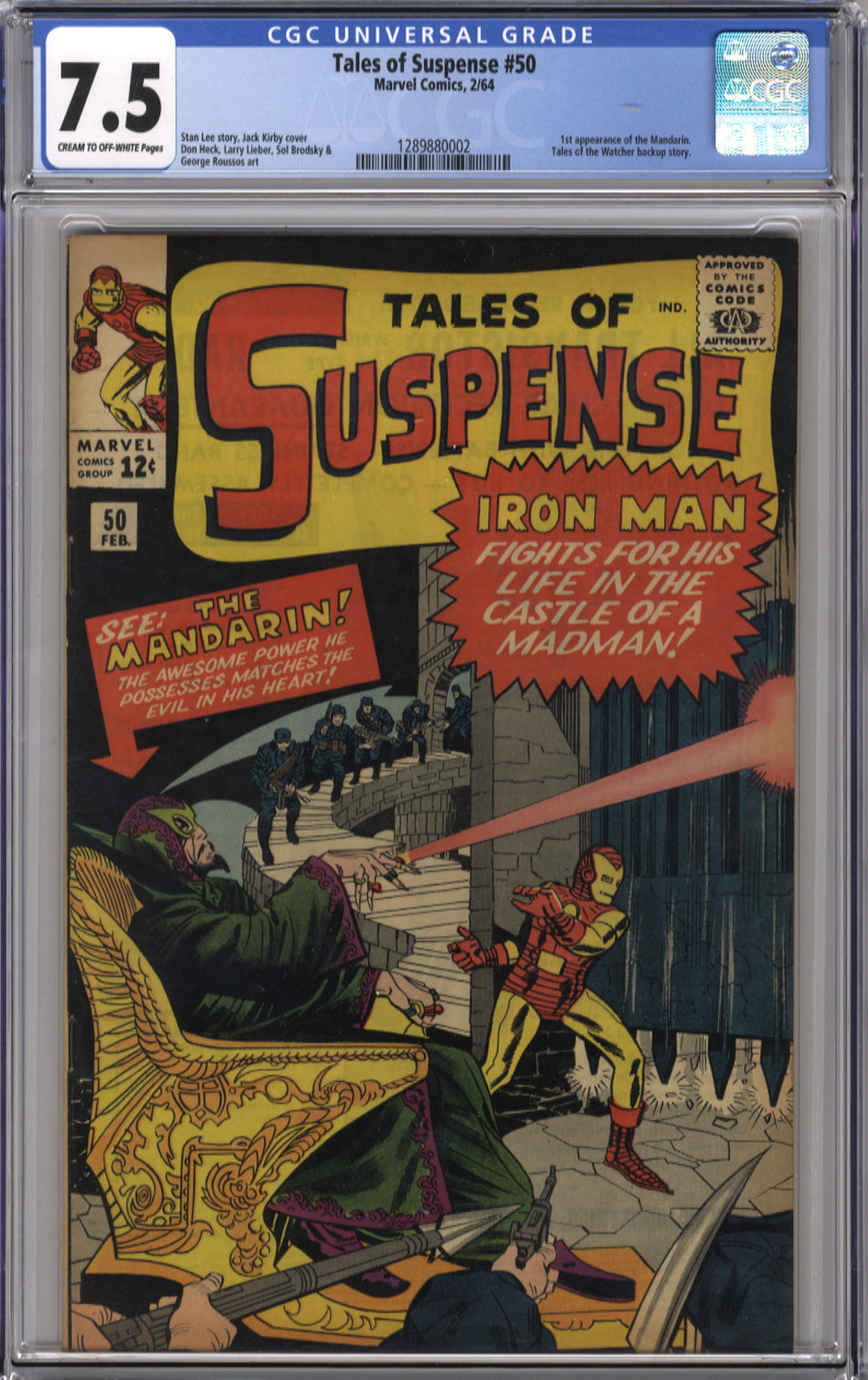 TALES OF SUSPENSE 050 - CGC 7.5