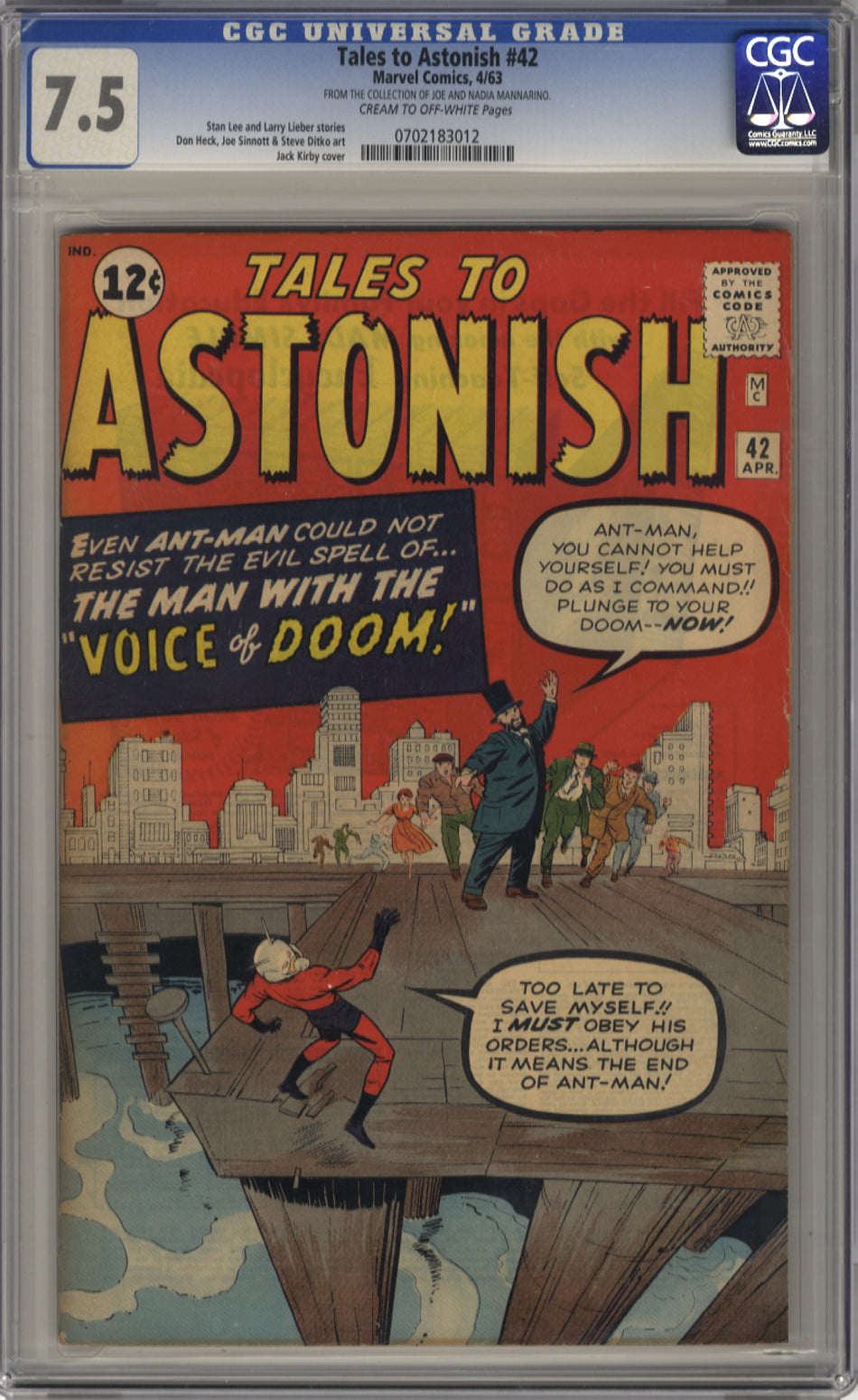 TALES TO ASTONISH 042 - CGC 7.5