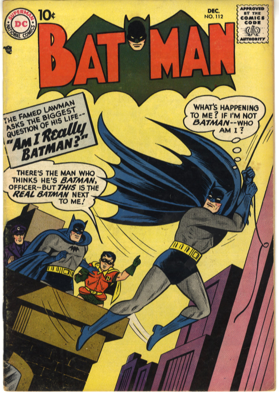 BATMAN 112 VG- (3.5)