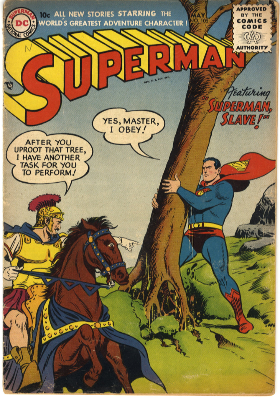 SUPERMAN 105 VG- (3.5)