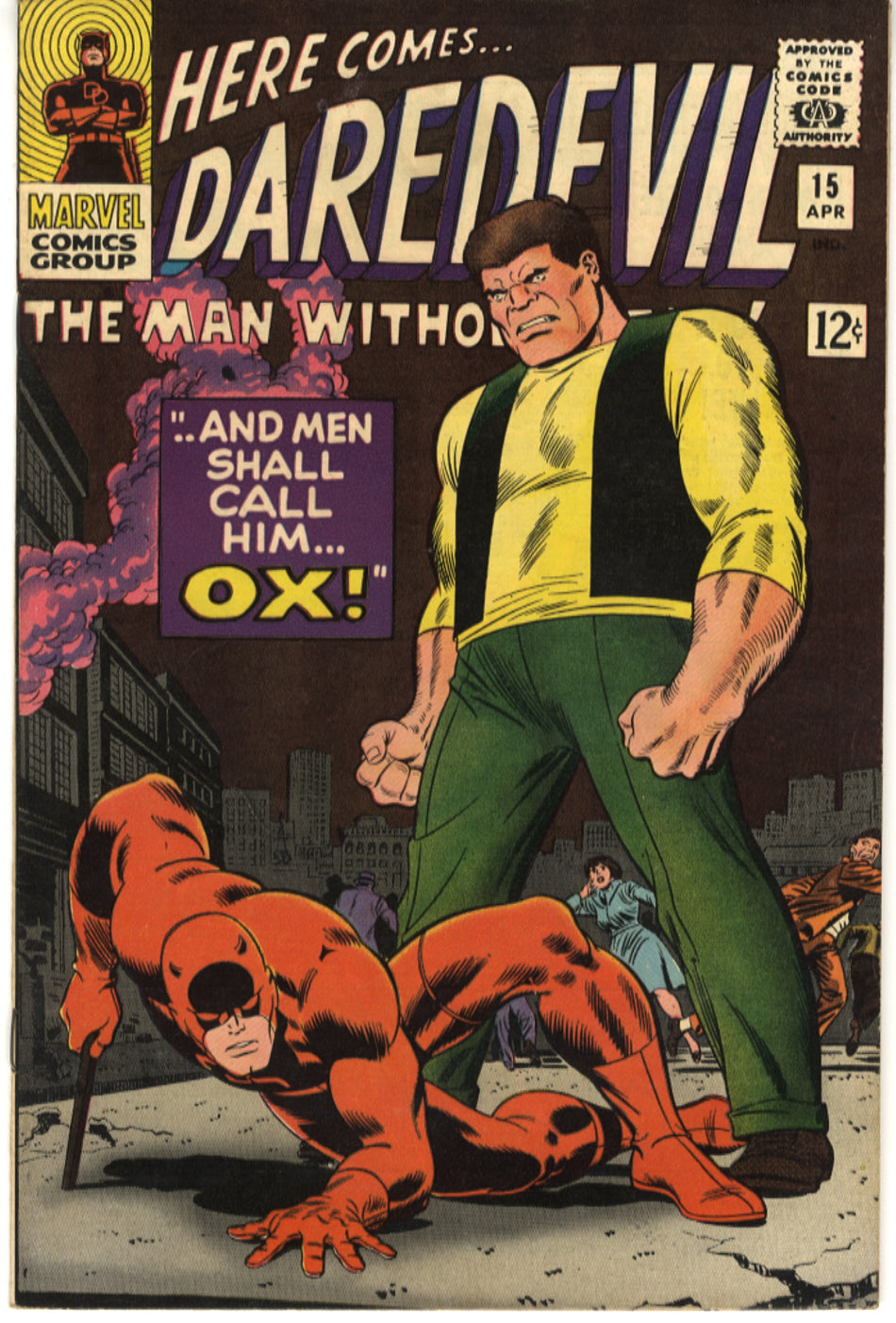 DAREDEVIL 015 VFN- (7.5)