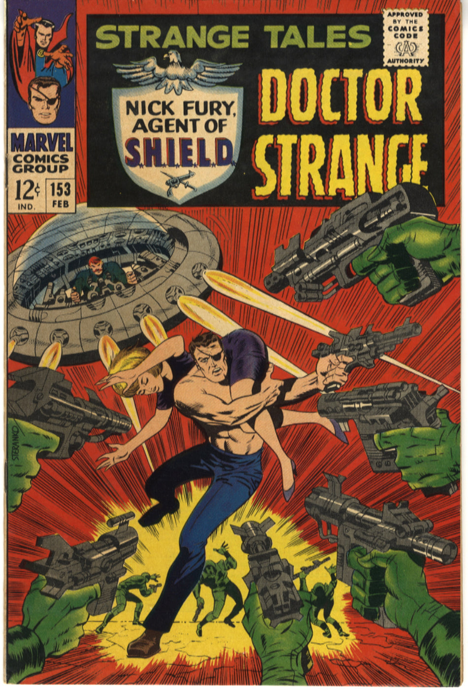 STRANGE TALES 153 FN (6.0)