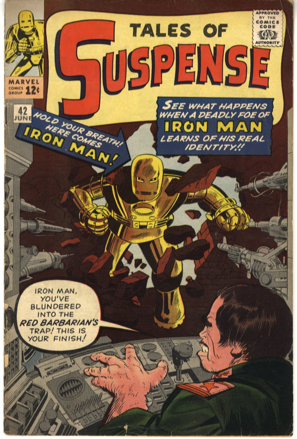 TALES OF SUSPENSE 042 G+ (2.5)