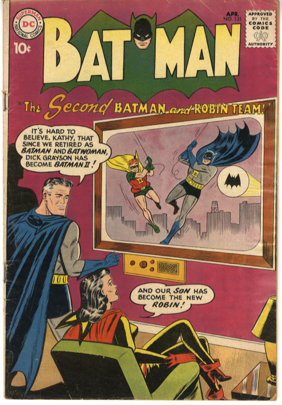 BATMAN 131 VG- (3.5)