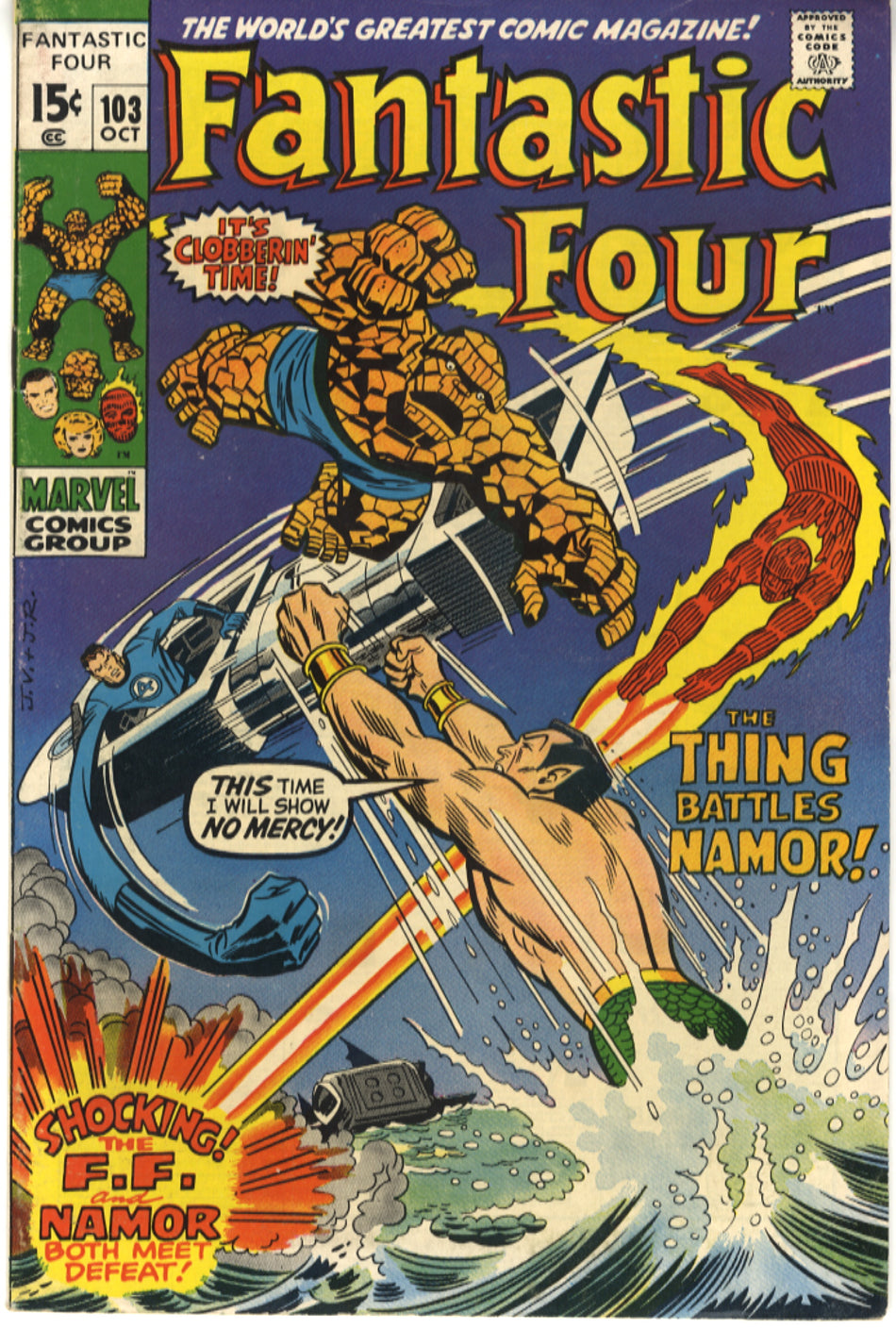 FANTASTIC FOUR 103 FN+ (6.5)