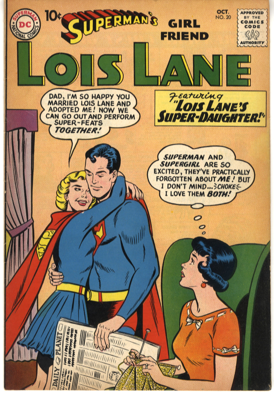 LOIS LANE, SUPERMAN'S GIRLFRIEND 20 FN+ (6.5)