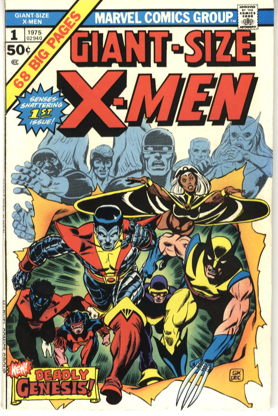 GIANT-SIZE X-MEN 1 FN/VFN (7.0) Signed Copy