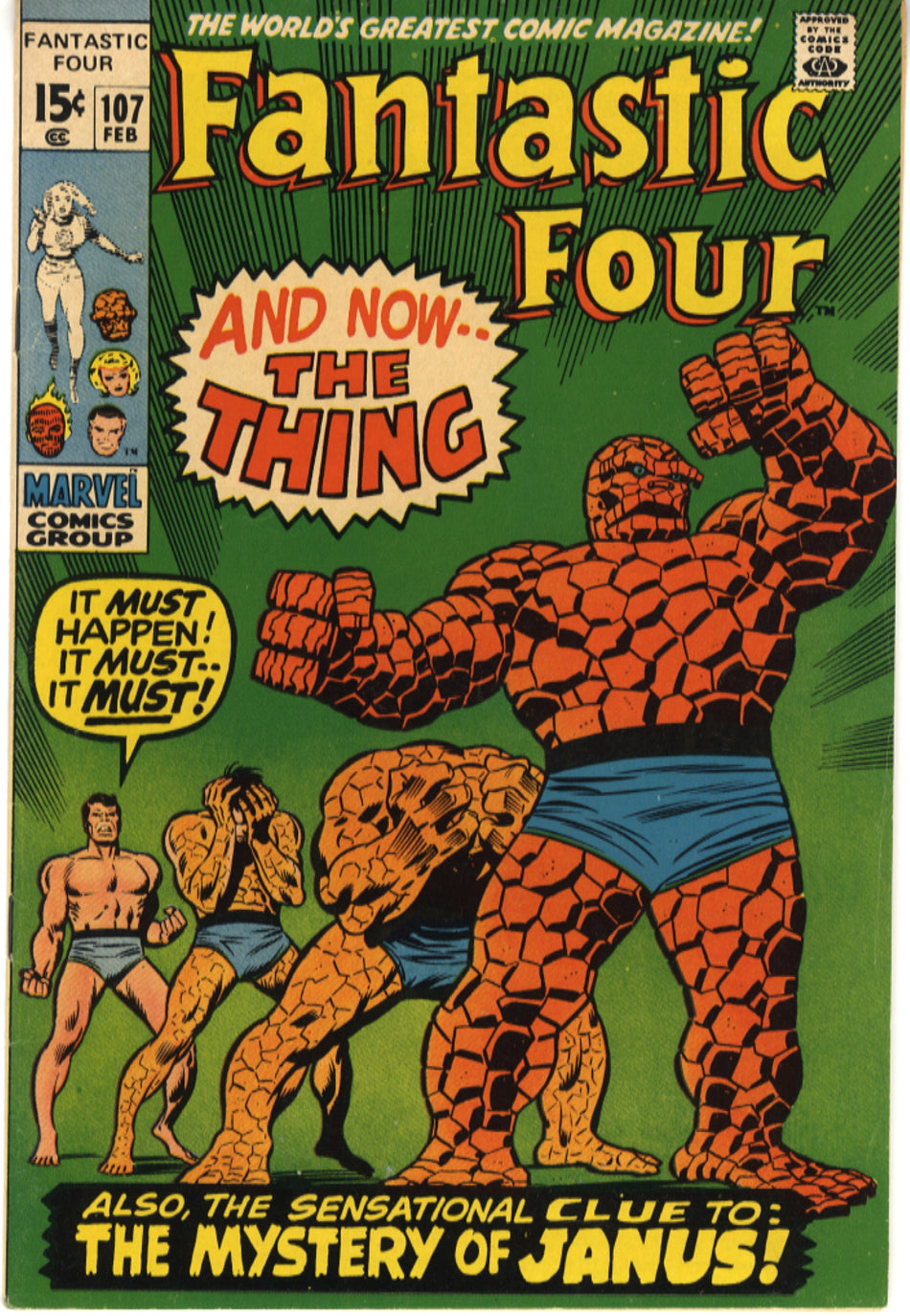 FANTASTIC FOUR 107 VFN (8.0)