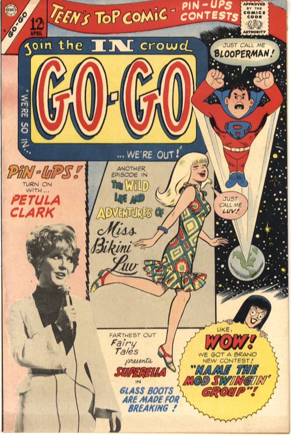 GO-GO 006 (Charlton 1966) VFN/NM (9.0)