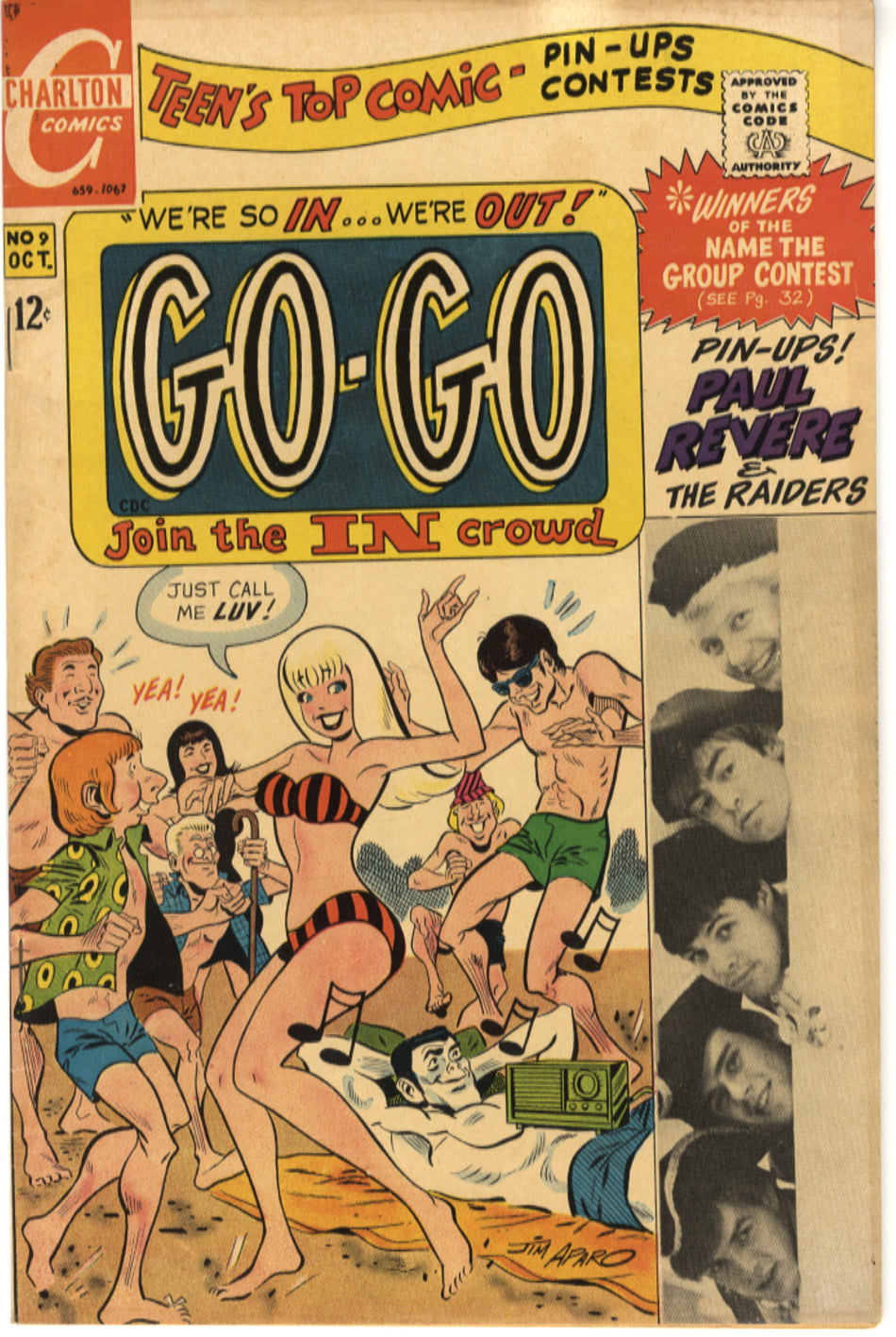 GO-GO 009 (Charlton 1966) FN+ (6.5)