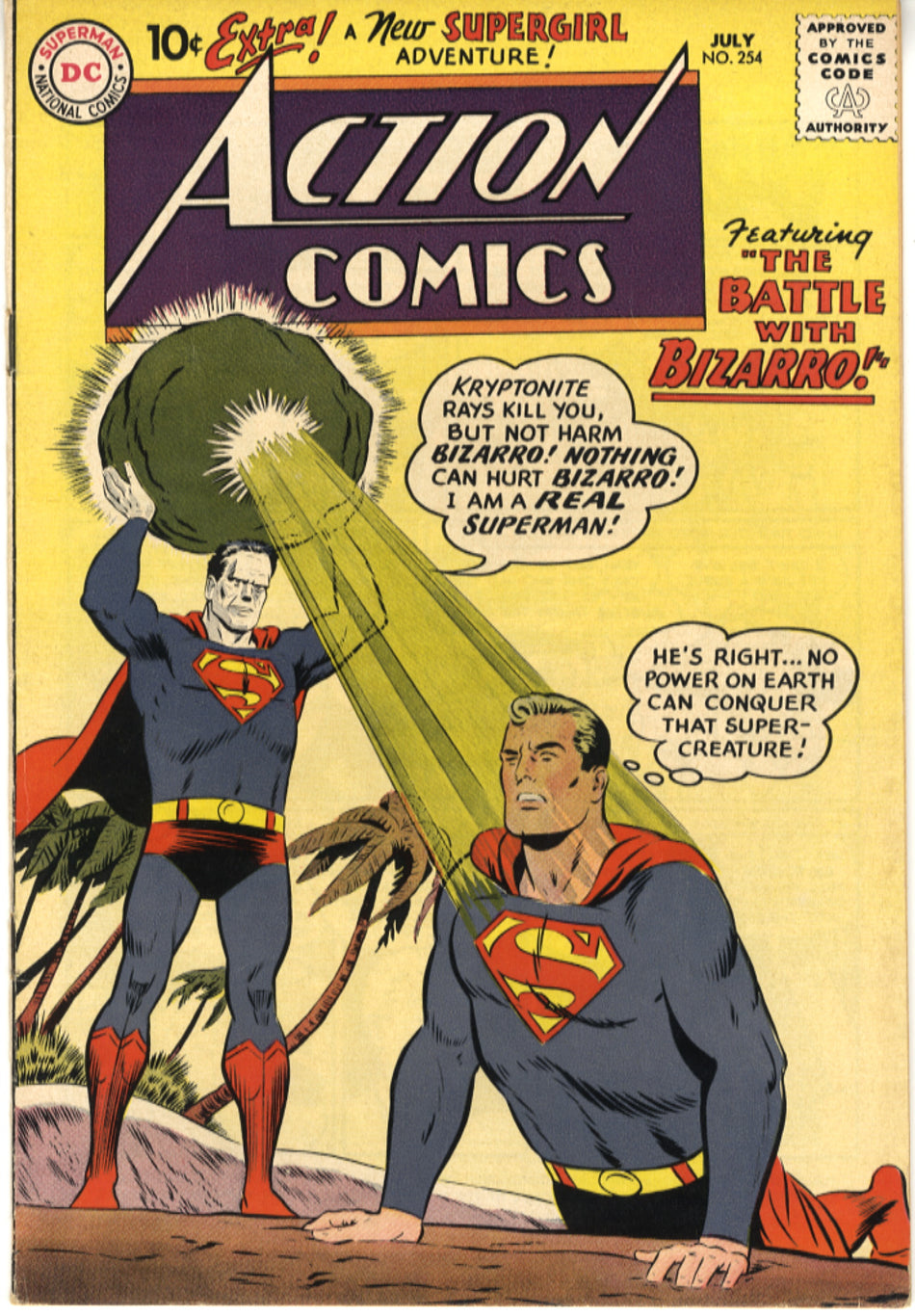 ACTION COMICS 254 VFN- (7.5)