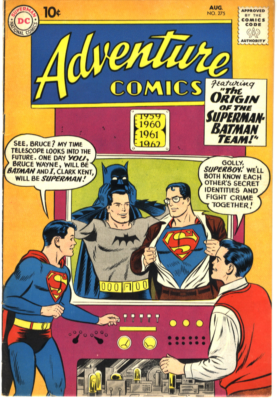 ADVENTURE COMICS 275 FN+ (6.5)