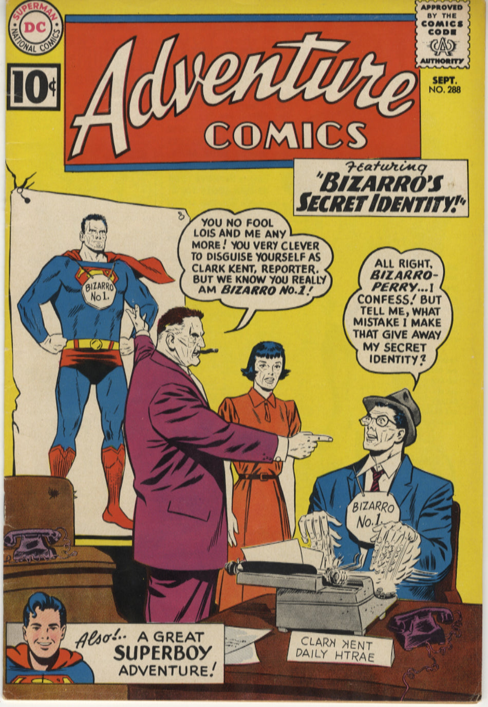 ADVENTURE COMICS 288 FN/VFN (7.0)