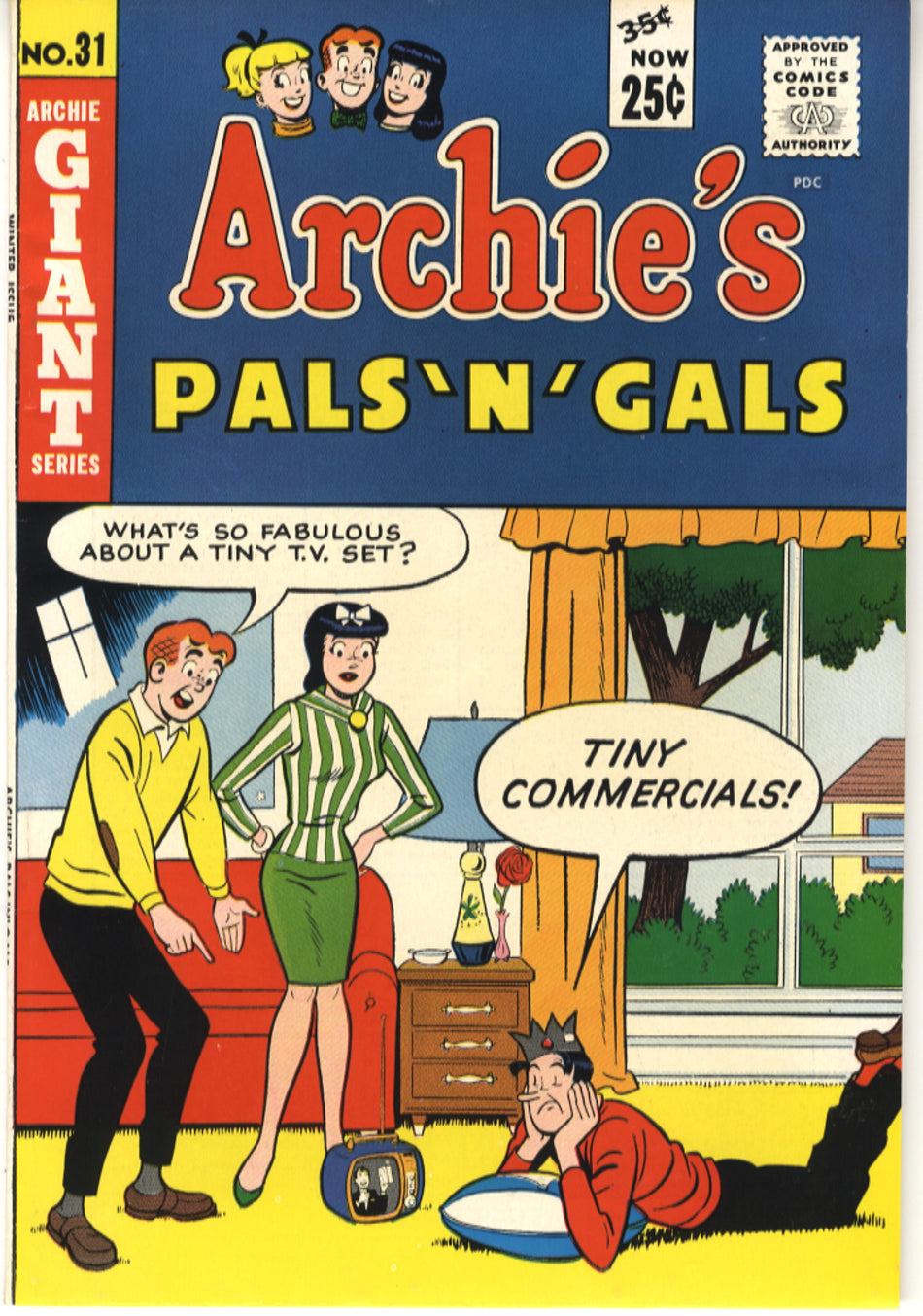 ARCHIES'S PALS 'N' GALS 031 NM- (9.2)