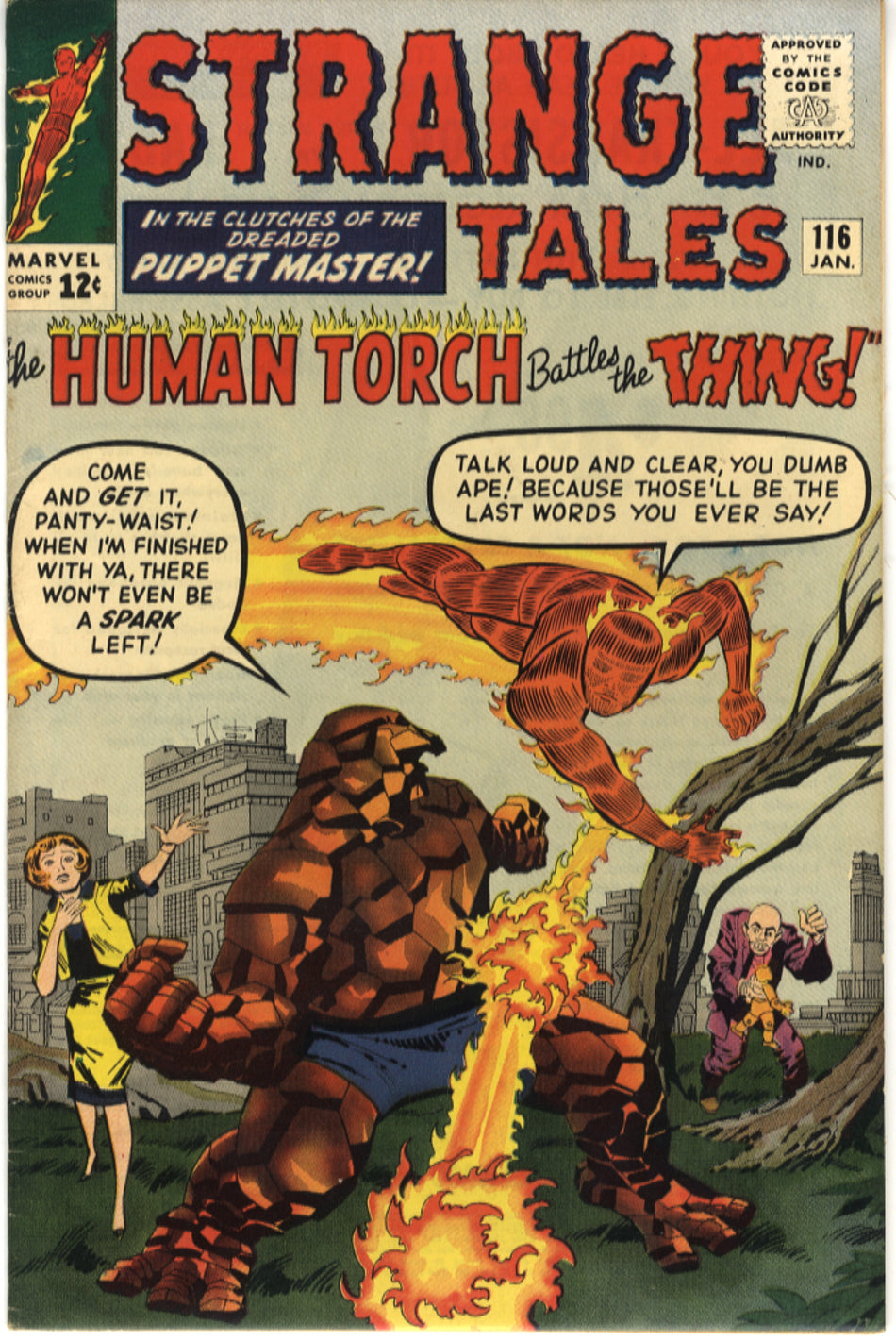 STRANGE TALES 116 VFN+ (8.5)