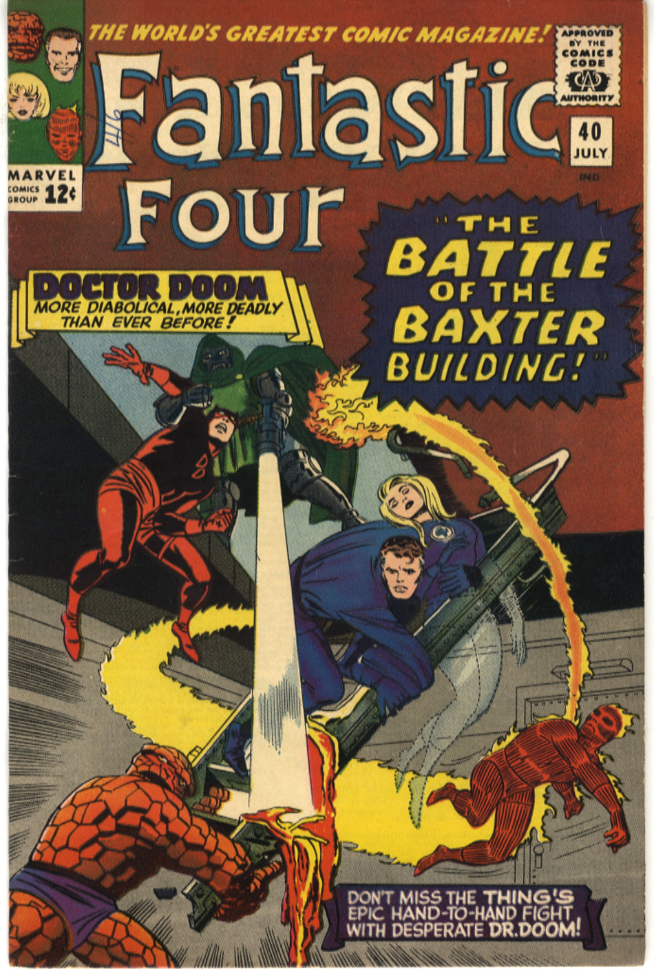 FANTASTIC FOUR 040 FN/VFN (7.0)