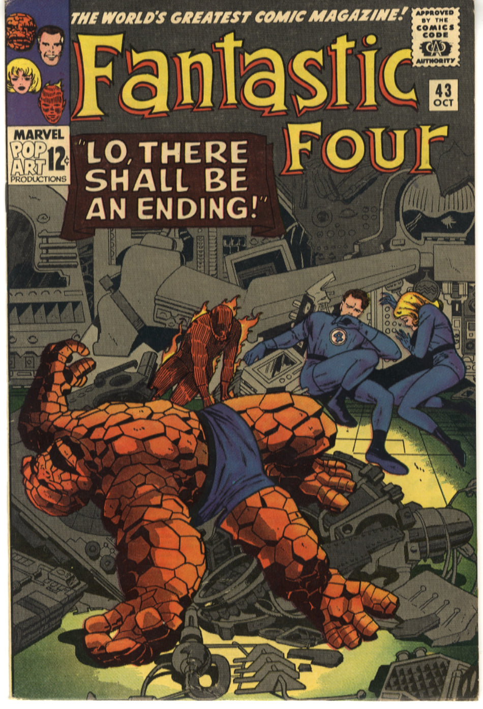 FANTASTIC FOUR 043 VFN (8.0)