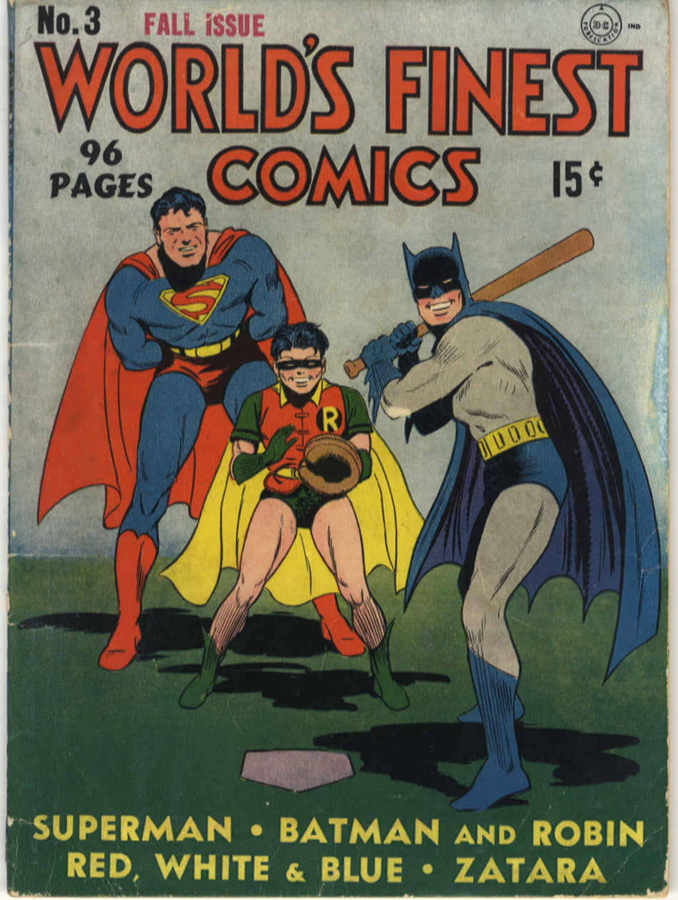 WORLD'S FINEST COMICS 003 VG (4.0) Restored