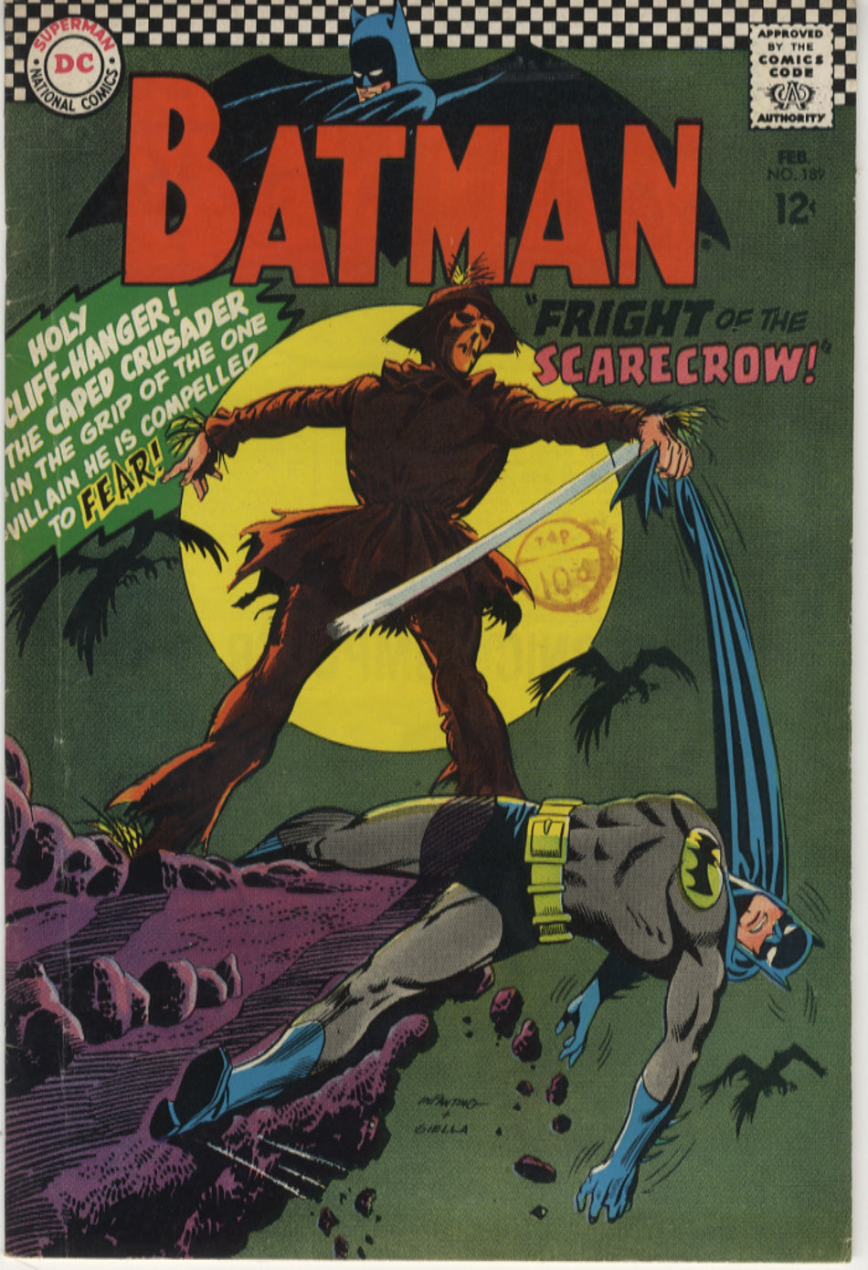 BATMAN 189 FN- (5.5)