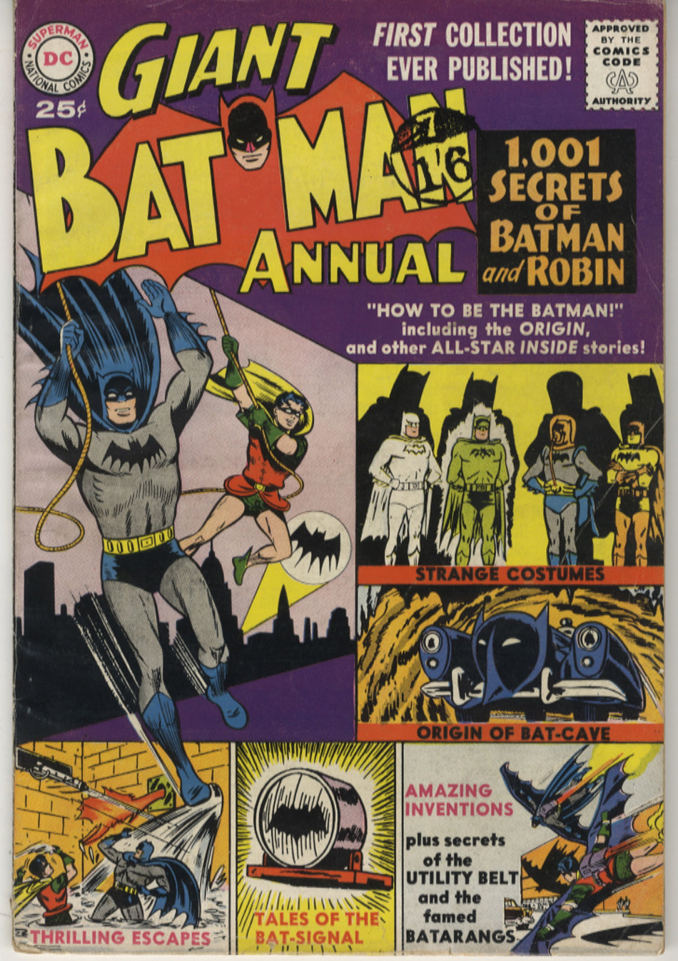 BATMAN ANNUAL 1 VG (4.0)