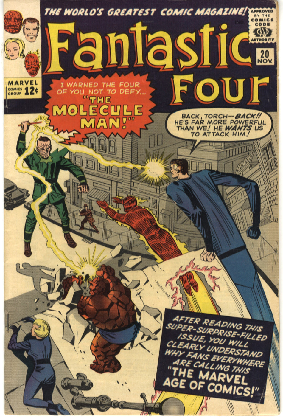 Marvel Vintage Original Trading Cards FANTASTIC FOUR N°1 Marvel Vintage Original Trading Cards FANTASTIC FOUR N°1