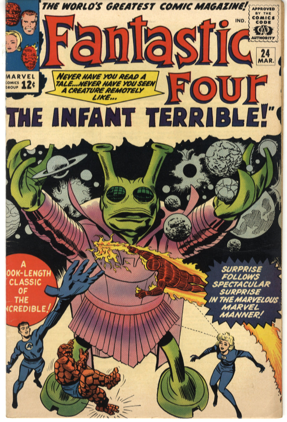 FANTASTIC FOUR 024 FN/VFN (7.0)