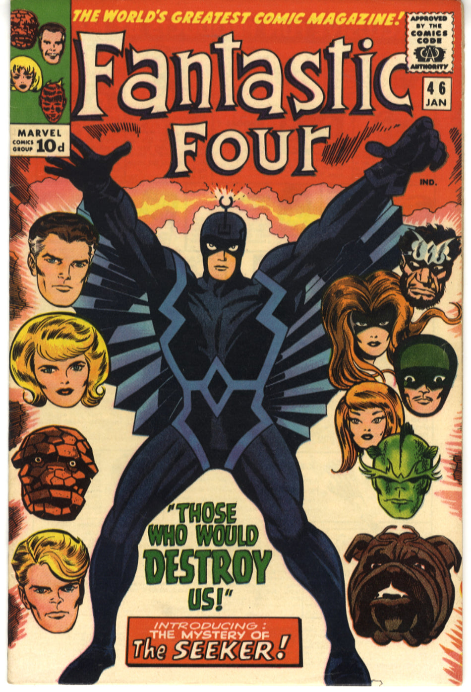 FANTASTIC FOUR 046 VFN+ (8.5) Pence