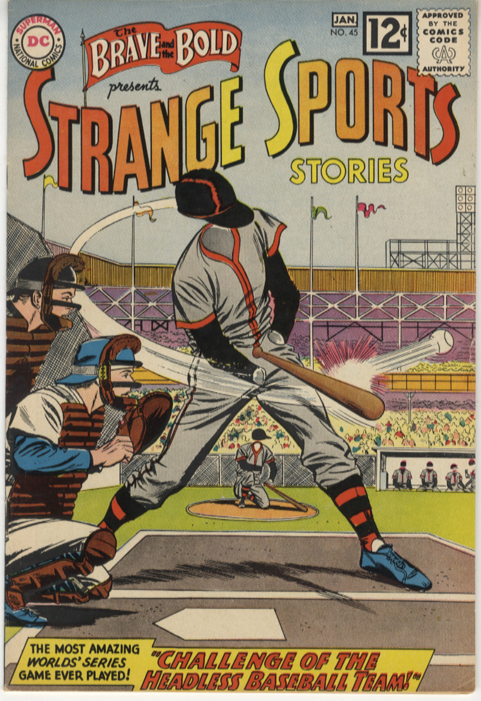 BRAVE AND THE BOLD 045 FN+ (6.5) Repaired