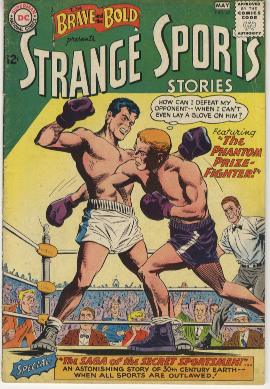 BRAVE AND THE BOLD 047 VG- (3.5) Detached Centrefold