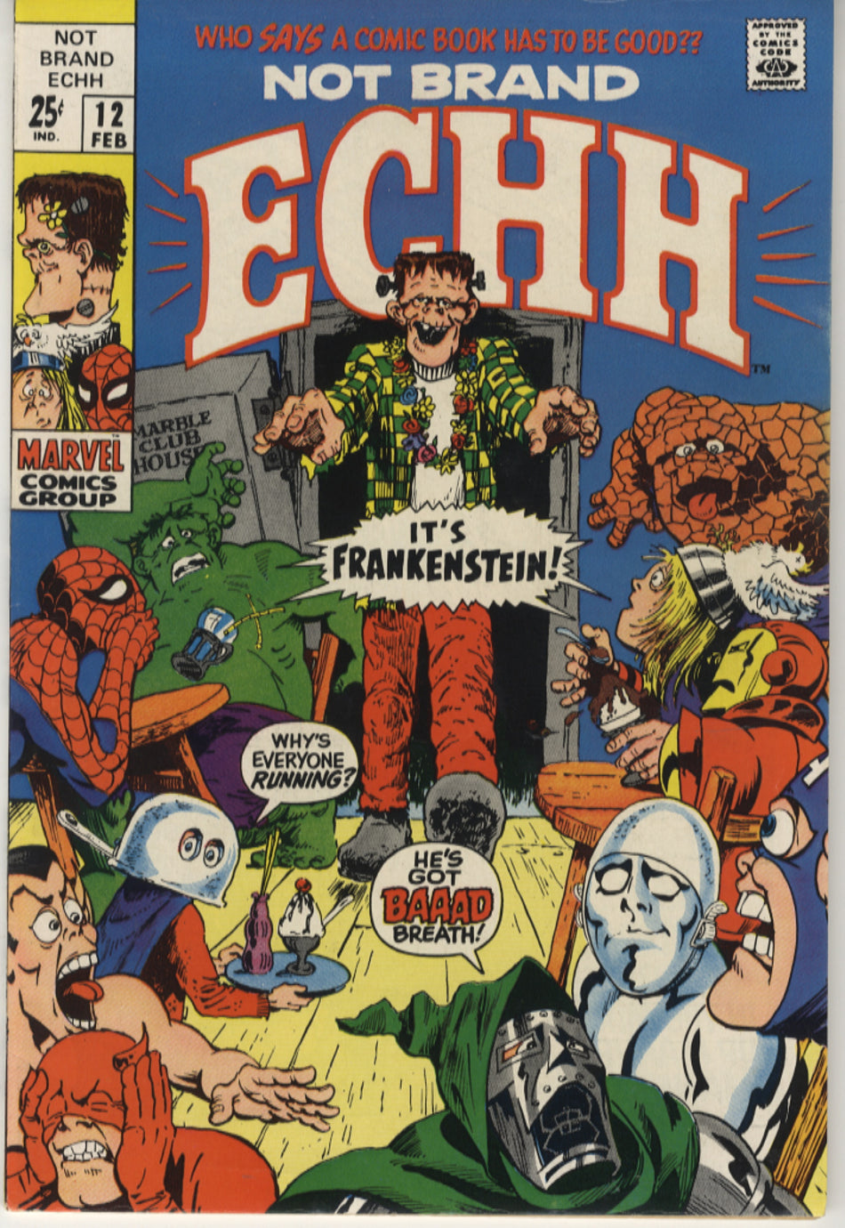 NOT BRAND ECHH 12 VFN/NM (9.0)