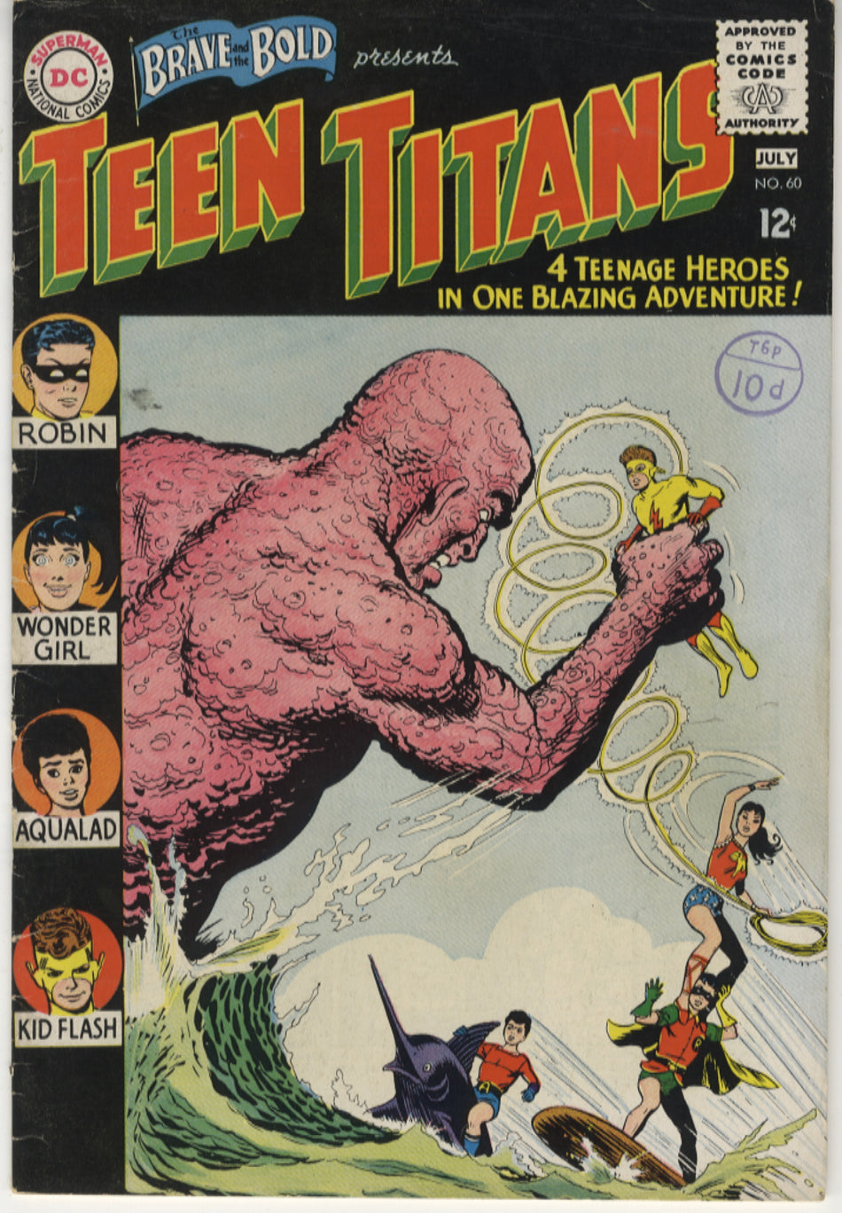 BRAVE AND THE BOLD 060 FN+ (6.5)