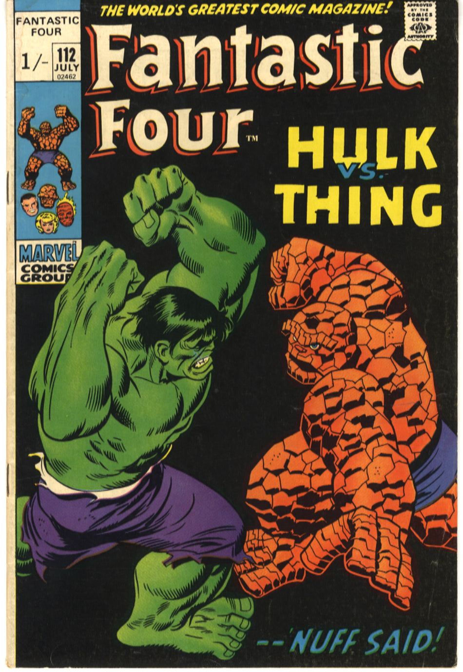 FANTASTIC FOUR 112 FN (6.0) Pence