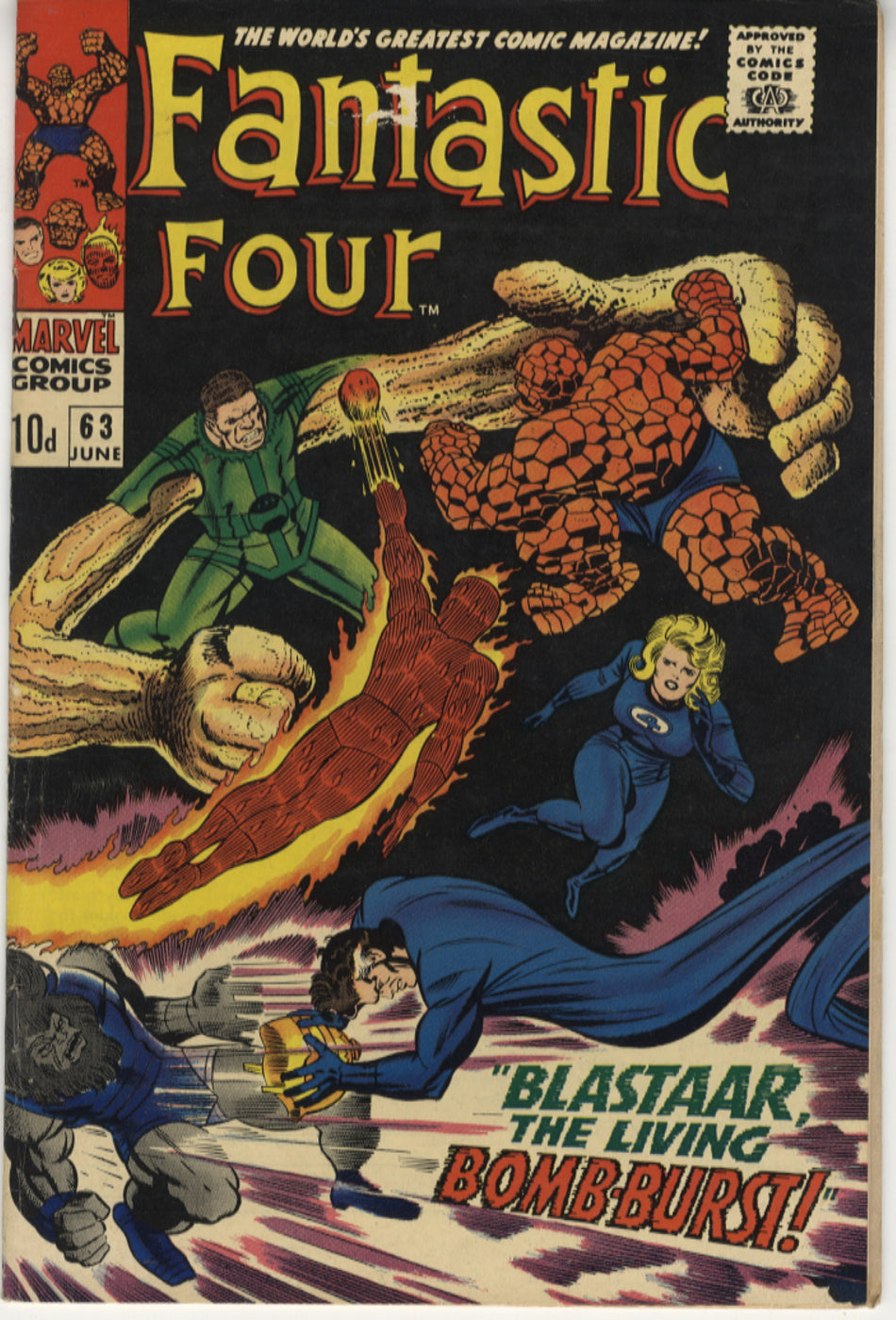 FANTASTIC FOUR 063 FN/VFN (7.0) Pence