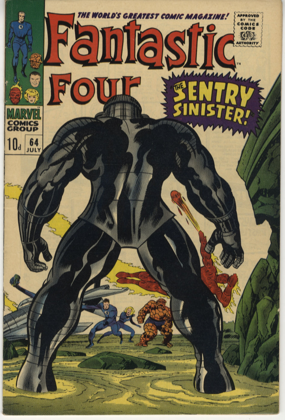 FANTASTIC FOUR 064 FN/VFN (7.0) Pence