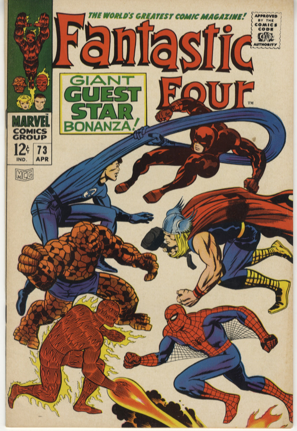 FANTASTIC FOUR 073 VFN+ (8.5)