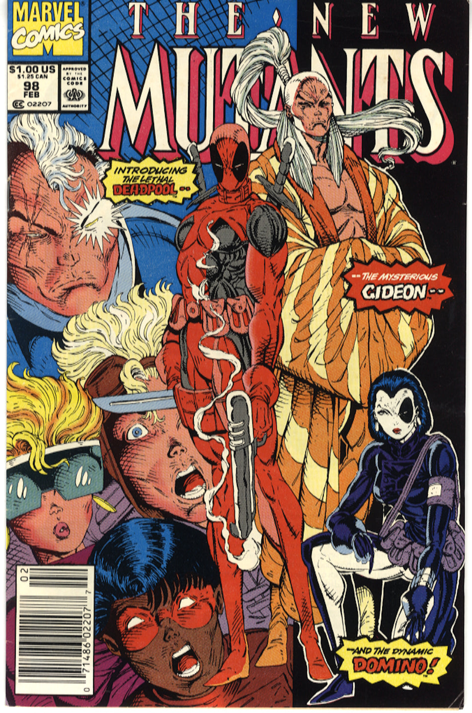 NEW MUTANTS 98 FN/VFN (7.0) Newsstand Edition