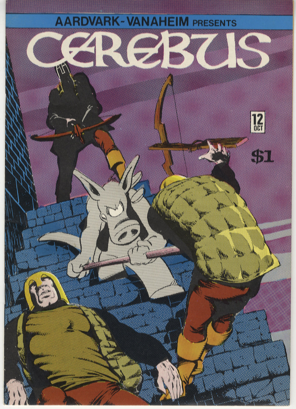 CEREBUS THE AARDARK 12 VFN+ (8.5)
