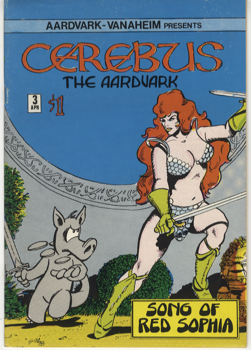 CEREBUS THE AARDARK 03 FN/VFN (7.0)
