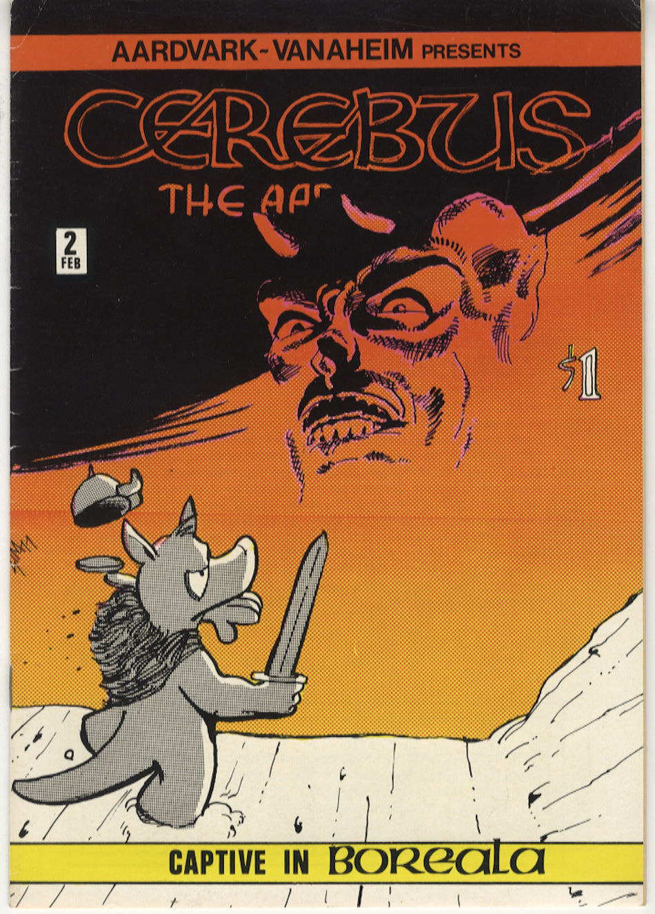 CEREBUS THE AARDARK 2 FN/VFN (7.0)