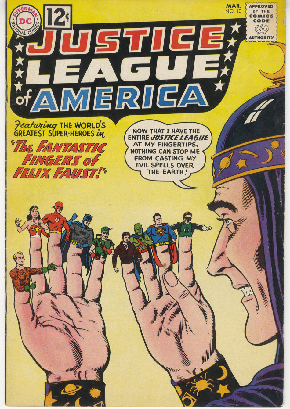 JUSTICE LEAGUE OF AMERICA 010 FN- (5.5)