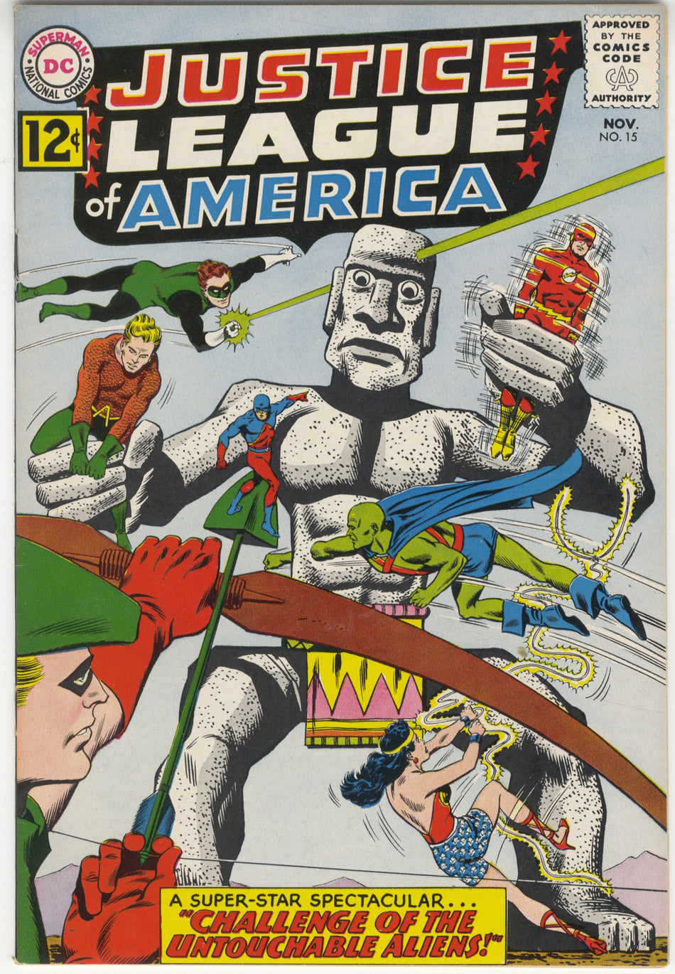 JUSTICE LEAGUE OF AMERICA 015 NM- (9.2)