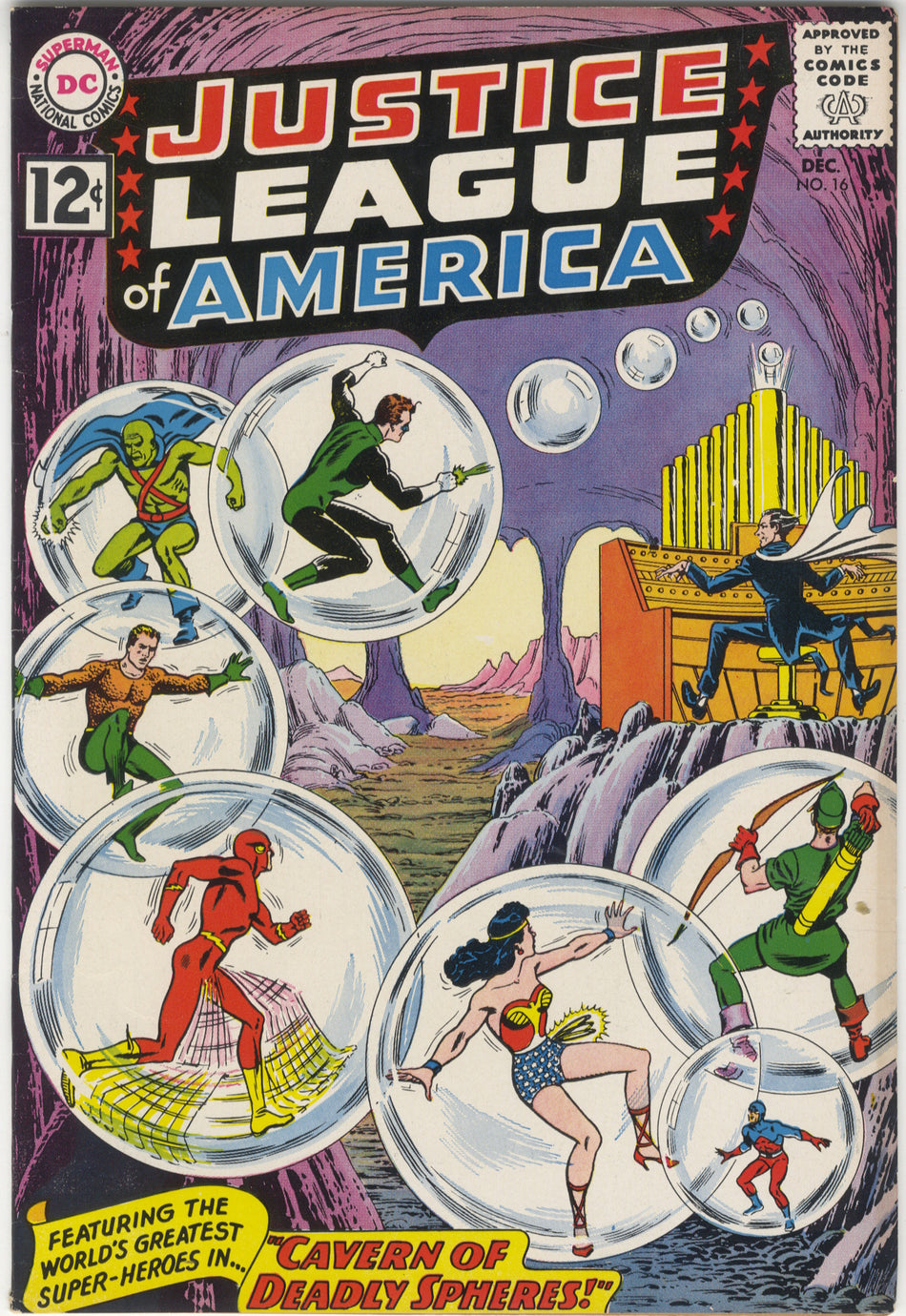 JUSTICE LEAGUE OF AMERICA 016 VFN (8.0)