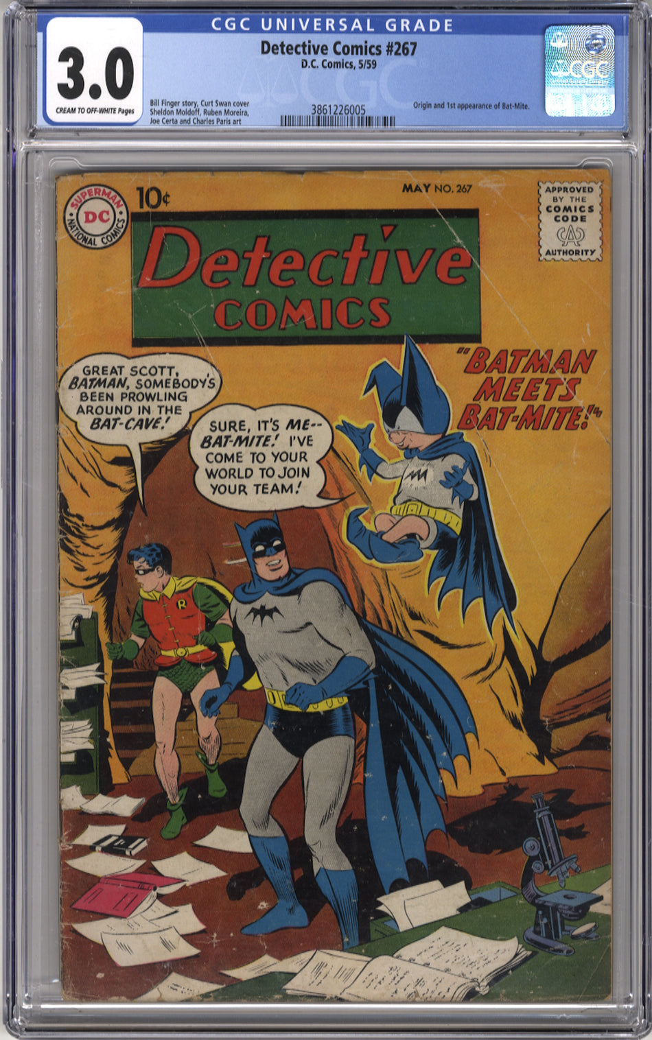 DETECTIVE COMICS 267 - CGC 3.0