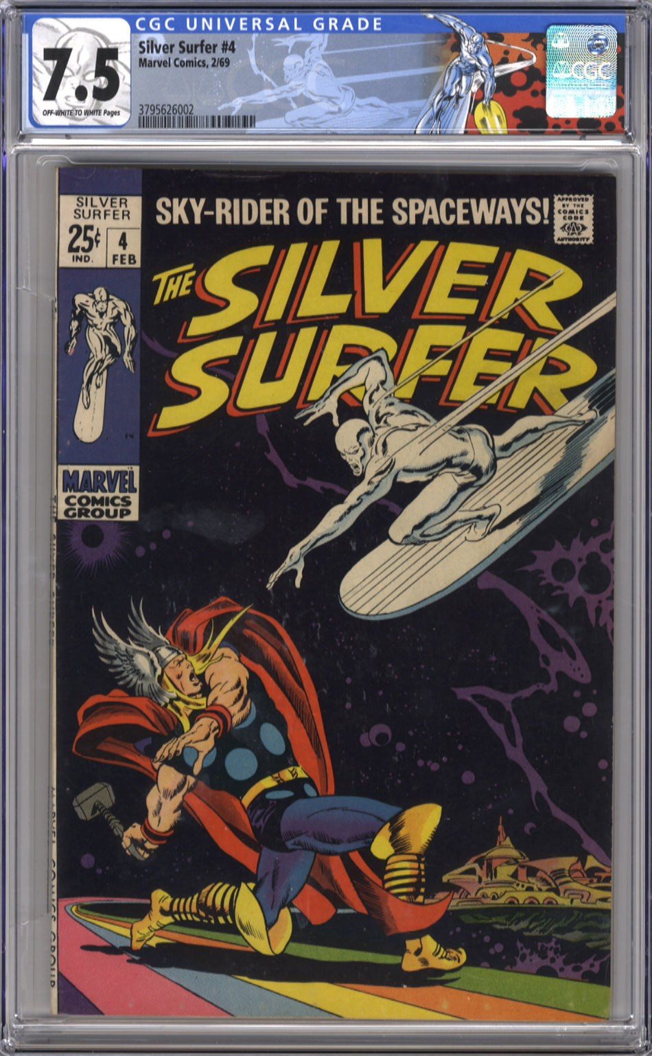 SILVER SURFER 04 - CGC 7.5