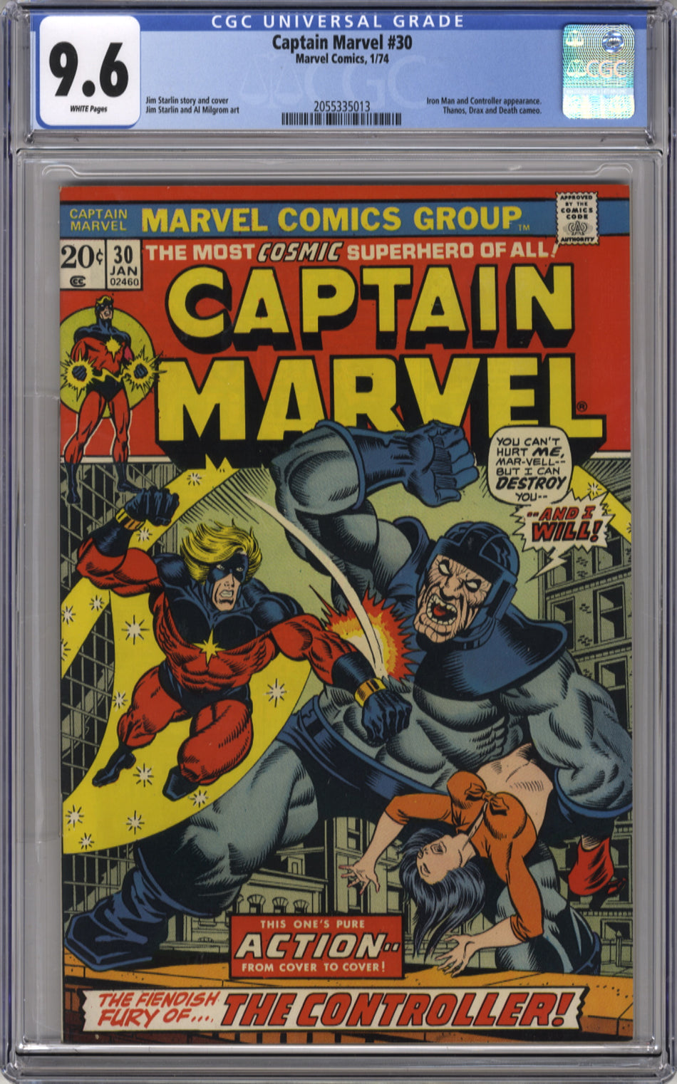 CAPTAIN MARVEL 030 - CGC 9.6