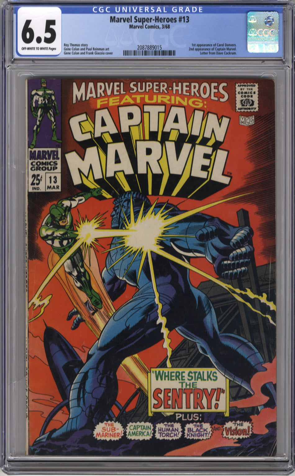 MARVEL SUPER-HEROES 13 - CGC 6.5