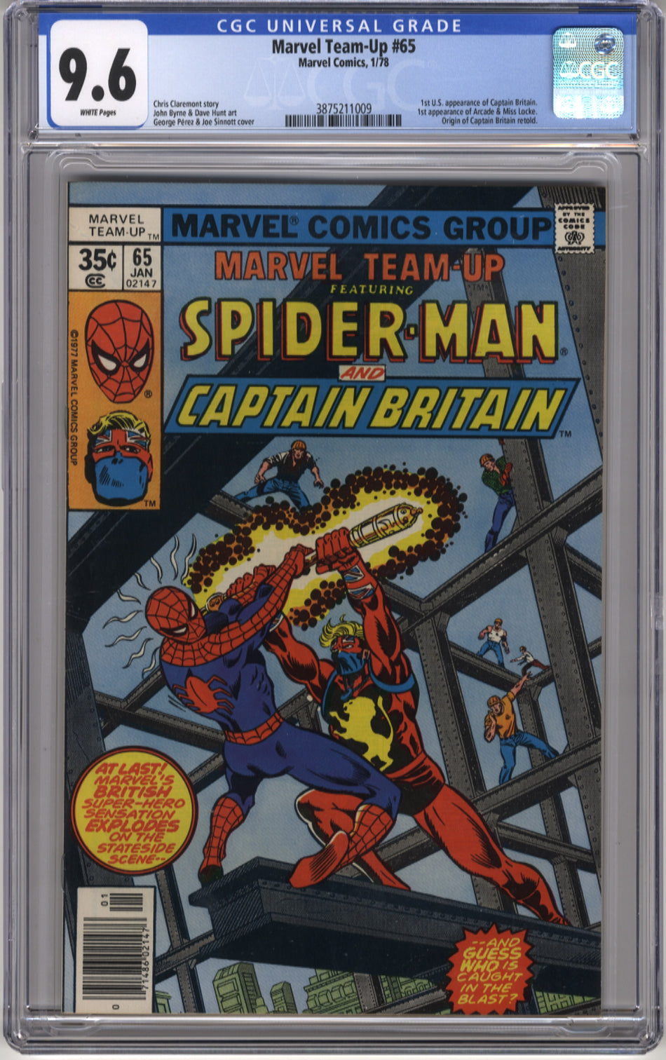 MARVEL TEAM-UP 65 - CGC 9.6