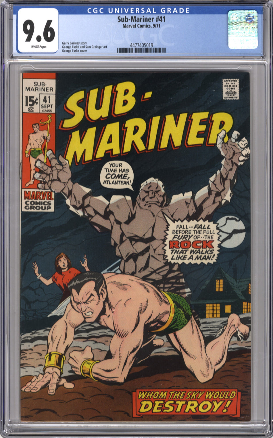 SUB-MARINER 41 - CGC 9.6